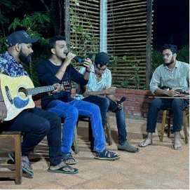 Evening music session