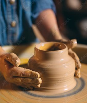Pottery making